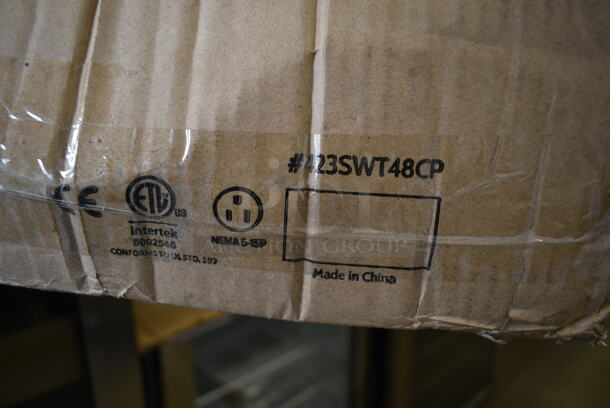 BRAND NEW SCRATCH AND DENT! ServIt 423SWT48CP Metal Commercial 48" High Wattage Strip Warmer with On/Off Toggle Controls and Cord. 120 Volts, 1 Phase. - Image 5 of 5