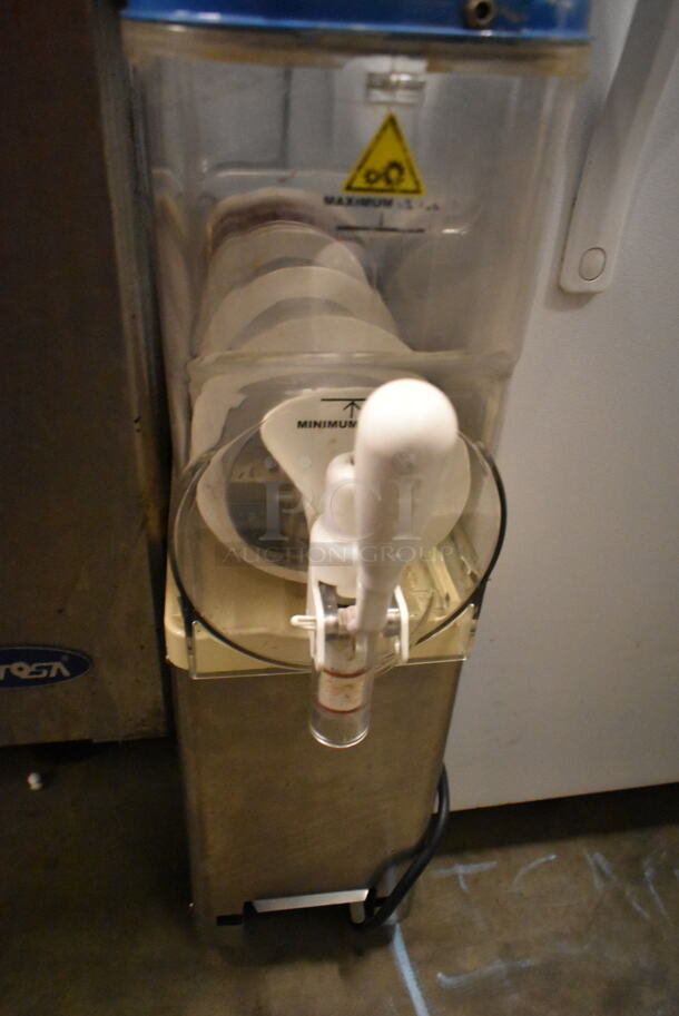 GHZ-114FF Stainless Steel Commercial Countertop Single Hopper Slushie Machine. 115 Volts, 1 Phase. Tested and Working! - Image 2 of 7