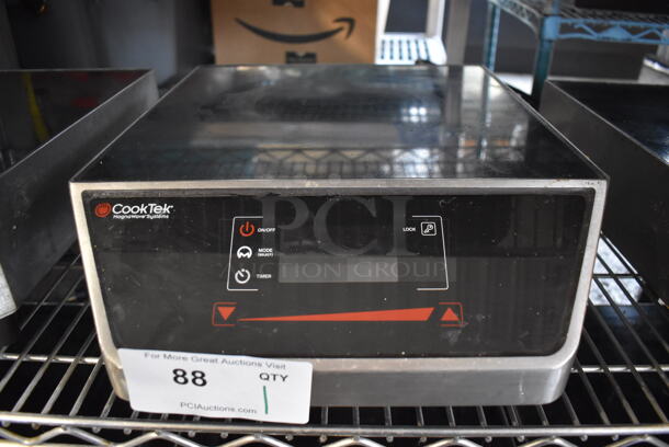 2014 CookTek MC3500G Stainless Steel Commercial Countertop Electric Powered Single Burner Induction Range. 208-240 Volts, 1 Phase. 14x17x5 - Image 1 of 6