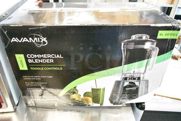BRAND NEW SCRATCH AND DENT! AvaMix T Commercial Blender with Toggle Control. 120 Volts, 1 Phase.  - Image 2 of 3