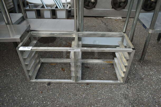 Channel AWM10 Metal Commercial Double Pan Rack.  - Image 1 of 4