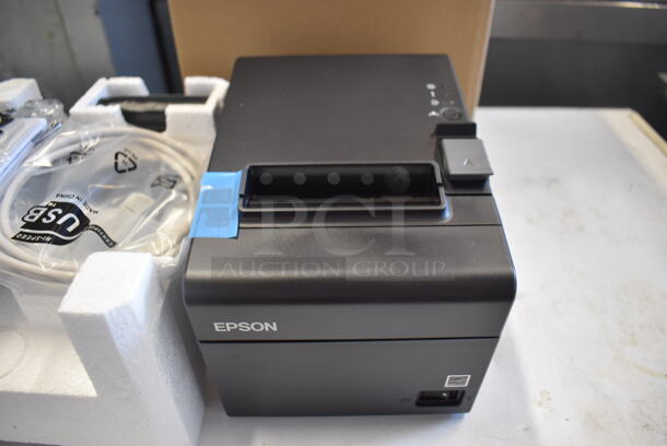 3 BRAND NEW IN BOX! Epson M267D Receipt Printer. 6x8x6. 3 Times Your Bid!