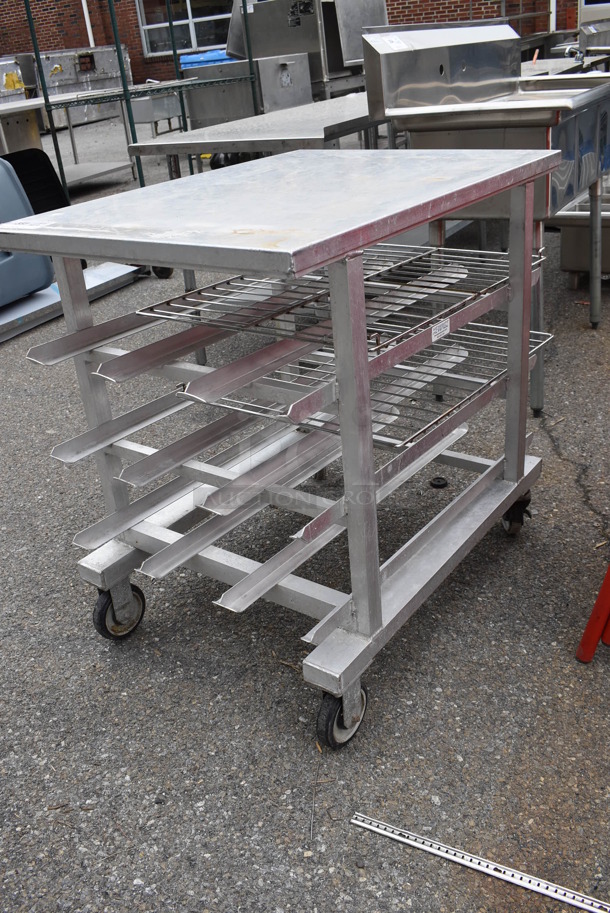 Metal Rack on Commercial Casters. - Image 3 of 4