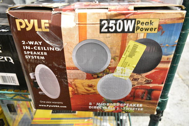 4 IN ORIGINAL BOX! Items Including Pyle 8" Mid Bass Speaker, Pyle PWMA50B PA Voice Amplifier, Scootkid. 4 Times Your Bid!  - Image 2 of 5