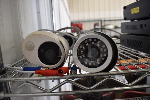 6 Various Security Cameras Including Zosi. 3x6x3. 6 Times Your Bid! - Image 4 of 4