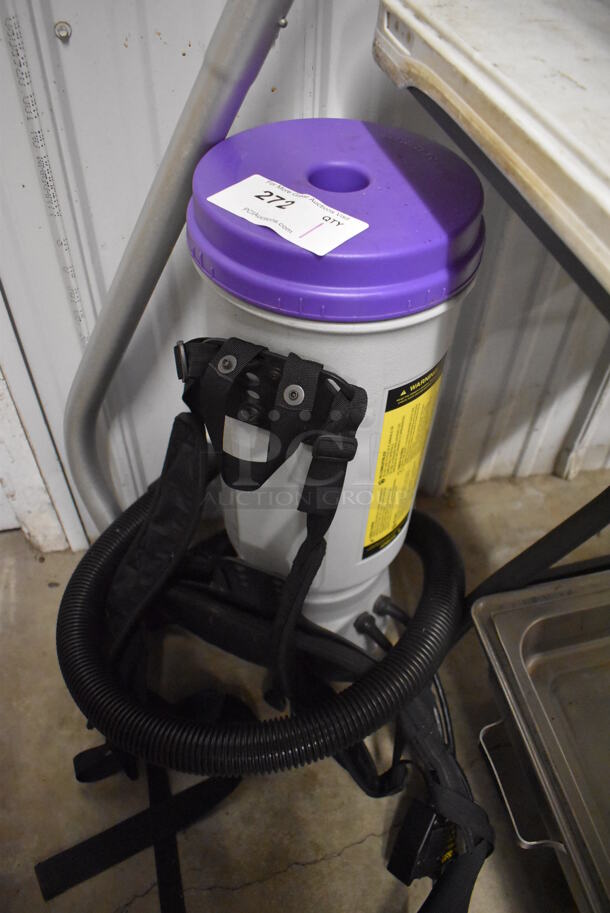 ProTeam SCM-1282 Commercial Backpack Vacuum Machine. 120 Volts, 1 Phase. 10x25x55. Tested and Working! - Image 2 of 5