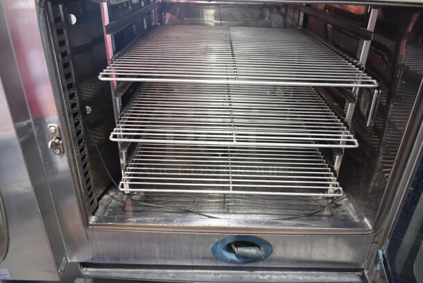 Rational SCC 62 Stainless Steel Commercial Electric Powered SelfCooking Center Combi Convection Oven on Equipment Stand. 208 Volts, 3 Phase. - Image 5 of 7