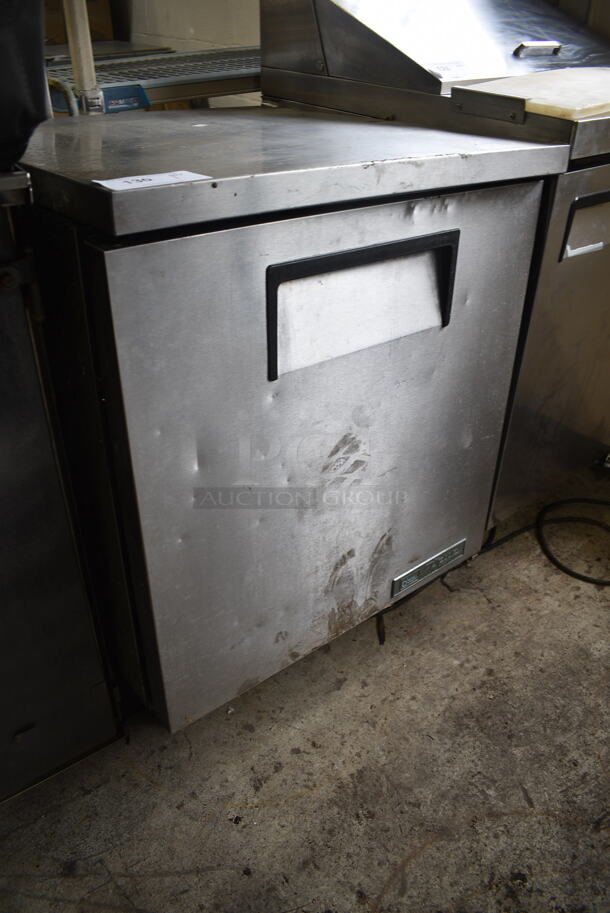 2021 True TUC-27F-HC Stainless Steel Commercial Single Door Undercounter Freezer on Commercial Casters. 115 Volts, 1 Phase. Tested and Working! - Image 2 of 5