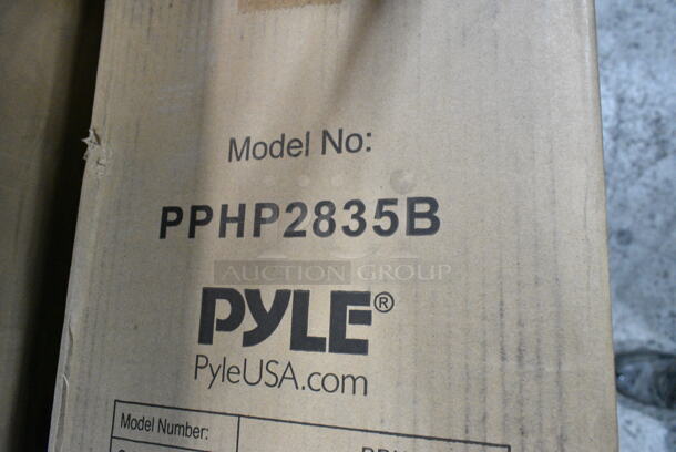 4 IN ORIGINAL BOX! Pyle PPHP2835B Portable Bluetooth PA Speaker System. 4 Times Your Bid!  - Image 2 of 3
