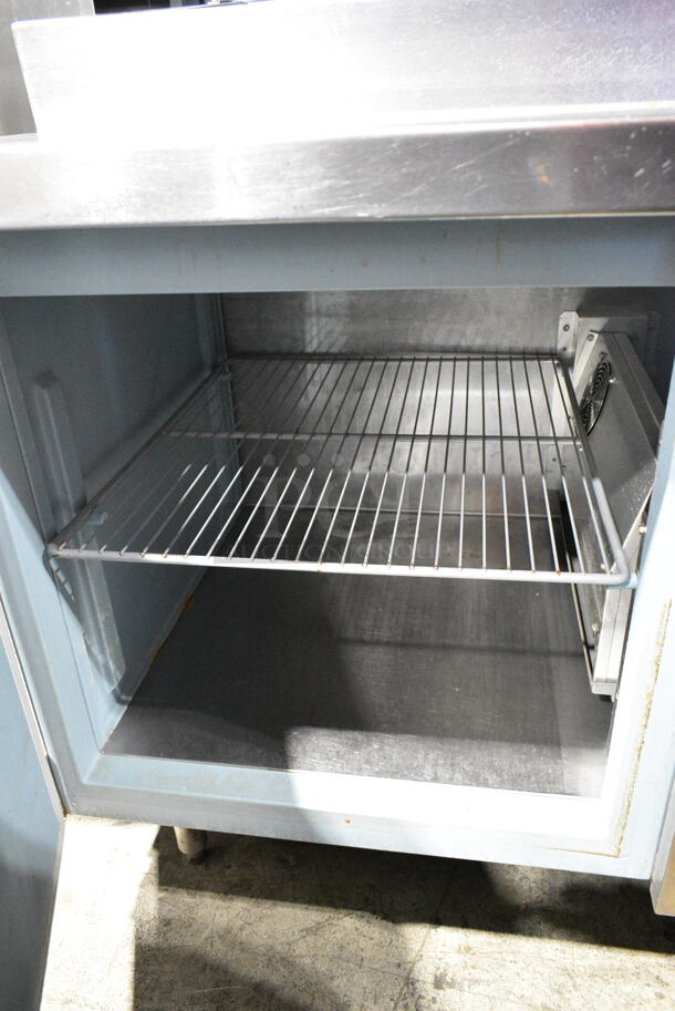 2018 Delfield 18691PTBMP Stainless Steel Commercial Pizza Prep Table Bain Marie. 115 Volts, 1 Phase. Tested and Working! - Image 8 of 11