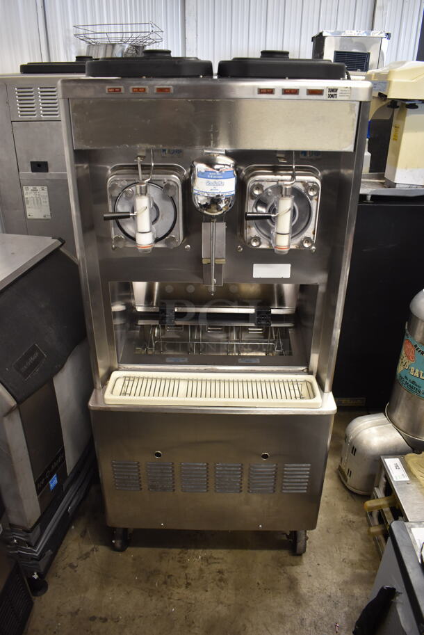 Taylor 342D-27 Commercial Stainless Steel Frozen Drink Machine With 2 Hoppers. 208-230V, 1 Phase. 