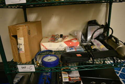 ALL ONE MONEY! Tier Lot of Various Items Including Hot/Cold Sports Pack, Hoses, and Vacuum Attachments