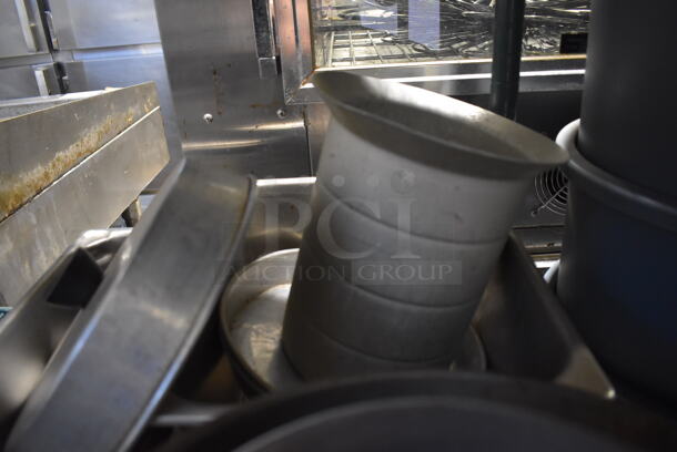 ALL ONE MONEY! Lot of Various Metal Items Including Drop In Bins and Baking Pan Collars - Image 3 of 4