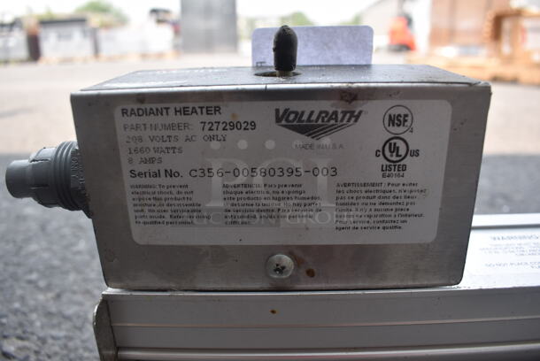 Vollrath 72729029 Radiant Heater/Food Warmer. 208V.  - Image 4 of 4