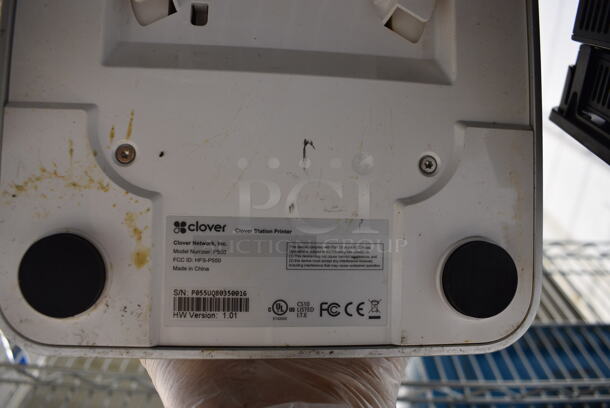 Clover Model C500 14" POS Monitor and Clover Model P550 Receipt Printer - Image 3 of 5