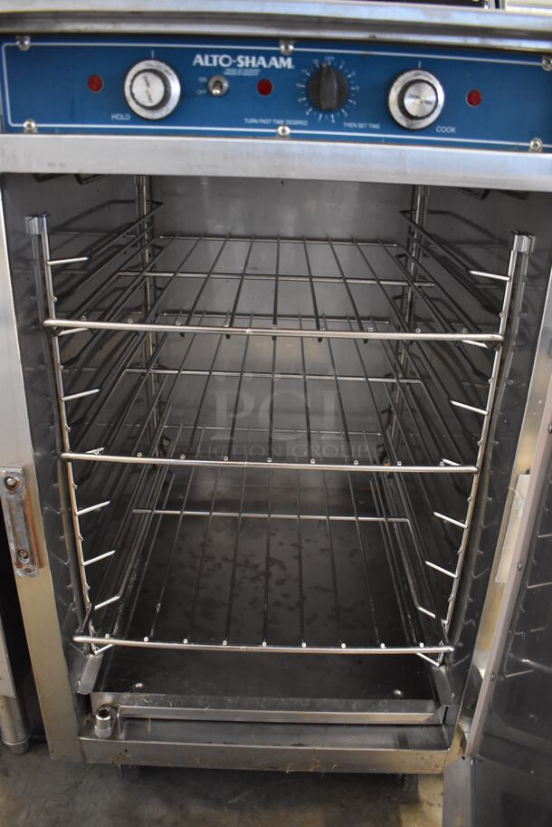 Alto Shaam Halo Heat Stainless Steel Commercial Single Door Cook N Hold Oven on Commercial Casters. 22.5x30x38. Tested and Working! - Image 5 of 6