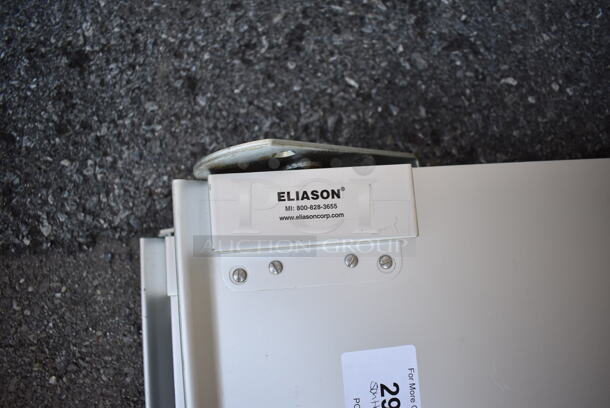 2 Eliason Metal Swinging Kitchen Doors. 17.5x3x79. 2 Times Your Bid! - Image 5 of 5