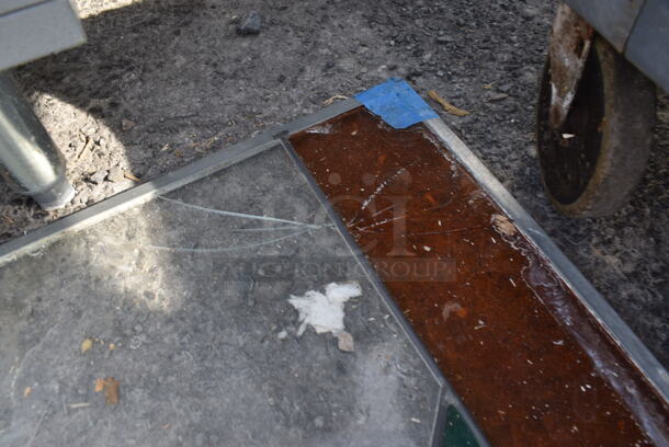 2 Stained Glass Pieces. See Pictures for Cracks. 2 Times Your Bid - Image 3 of 5