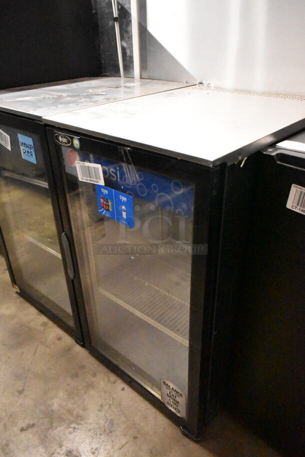 QBD DC6LP-HC Metal Commercial Mini Cooler Merchandiser w/ Poly Coated Racks. 120 Volts, 1 Phase. Tested and Working! - Image 2 of 4