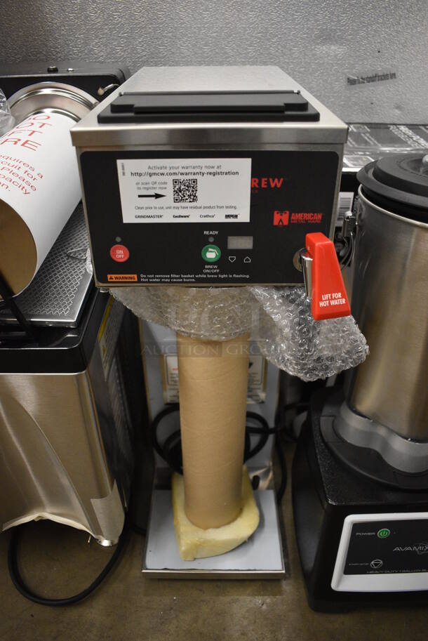 BRAND NEW! Grindmaster B-SAP PrecisionBrew Digital 2.5 Liter Single Automatic Coffee Machine w/ Hot Water Dispenser and Metal Brew Basket. 120 Volts, 1 Phase. 8x20.5x25. Tested and Working! - Image 2 of 6