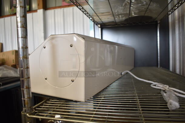 BRAND NEW SCRATCH AND DENT! Curtron AP-2-42-1-PC Air-Pro 42" Air-Pro White Powder Coated Air Curtain - 120 Volts, 1 Phase.  - Image 4 of 7
