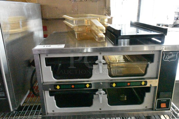 Duke FWM3-22DQ5-120 Stainless Steel Commercial Countertop Dedicated Holding Bin. 120 Volts, 1 Phase. Tested and Working! - Image 1 of 6