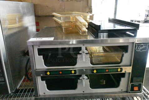 Duke FWM3-22DQ5-120 Stainless Steel Commercial Countertop Dedicated Holding Bin. 120 Volts, 1 Phase. Tested and Working!