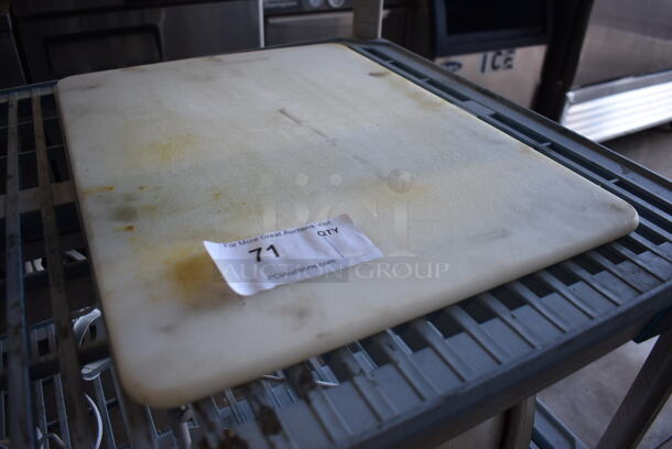 White Cutting Board. 12x18x0.5 - Image 2 of 3