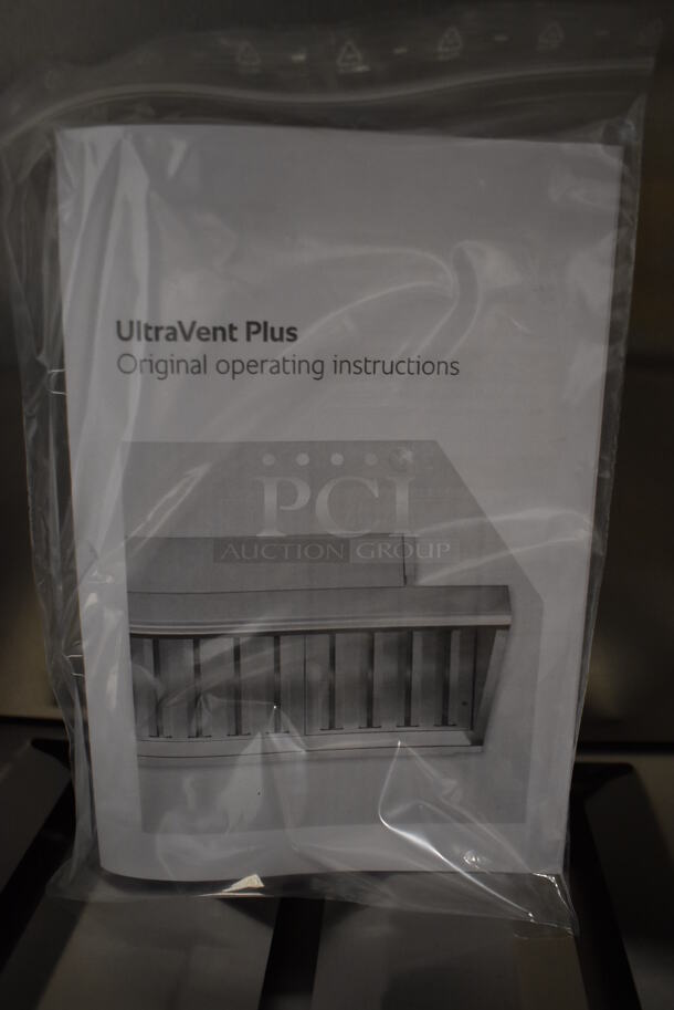 UltraVent Plus Stainless Steel Commercial Hood w/ Filters. Appears To Be Brand New. 42.5x56x17 - Image 4 of 6