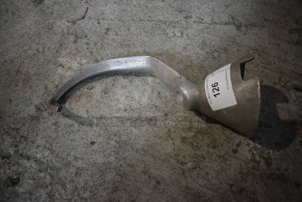 Hobart DS30 Metal Commercial 30 Quart Dough Hook Attachment for Mixer. 8x8x17 - Image 2 of 3