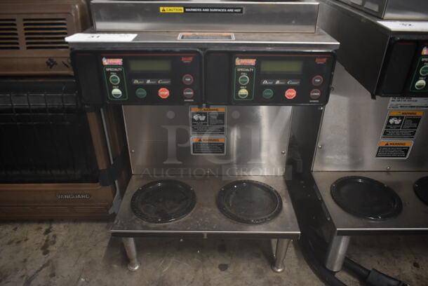 2014 Bunn AXIOM 2/2 TWIN Stainless Steel Commercial Countertop 4 Burner Coffee Machine. 120/208-240 Volts, 1 Phase.  - Image 3 of 4