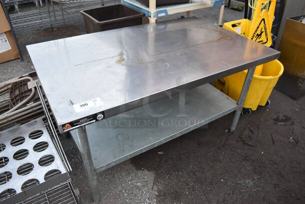 Stainless Steel Equipment Stand w/ Metal Under Shelf. 48x30x26 - Image 3 of 4