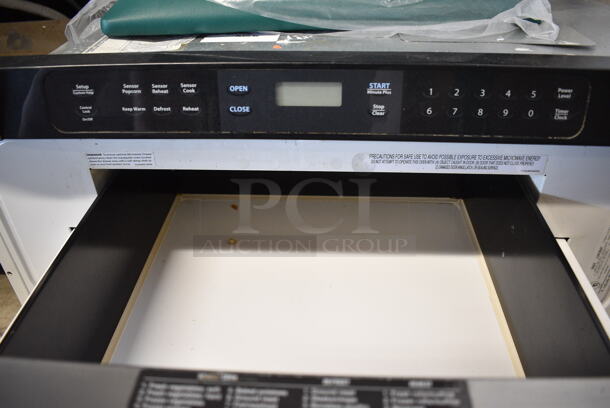 Sharp KB-6015KS Stainless Steel Commercial Microwave Oven Drawer. 120 Volts, 1 Phase.  - Image 4 of 5