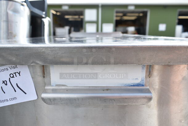 Stainless Steel Ingredient Bin on Commercial Casters.   - Image 6 of 6