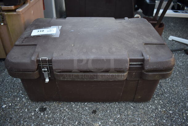 Carlisle NPC160 Brown Poly Food Carrying Catering Case. 24x16x10 - Image 1 of 6