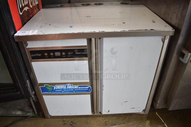BRAND NEW SCRATCH AND DENT! TXR-YY01 Stainless Steel Commercial Purifier Smoke Eater. 220 Volts.  - Image 1 of 9