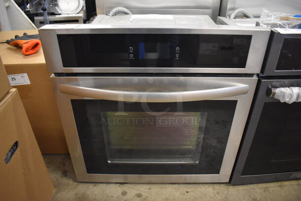 BRAND NEW SCRATCH AND DENT! Frigidaire FCWS2727ASA Stainless Steel Electric Powered Convection Oven w/ View Through Door. 120-208/240 Volts, 1 Phase. 27x27x28