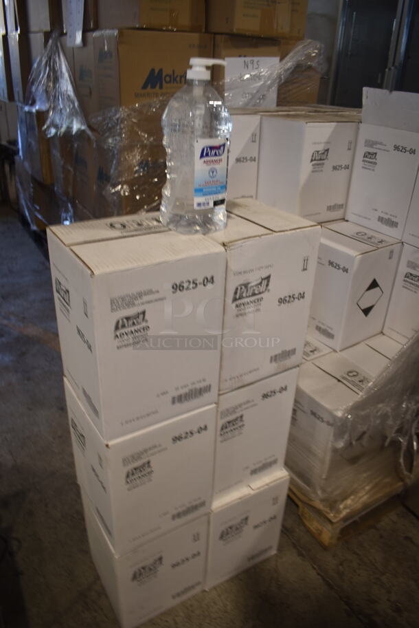 6 BRAND NEW! Boxes of 4 Bottles of Purell Advanced Hand Sanitizer Gel. 6 Times Your Bid! - Image 3 of 4