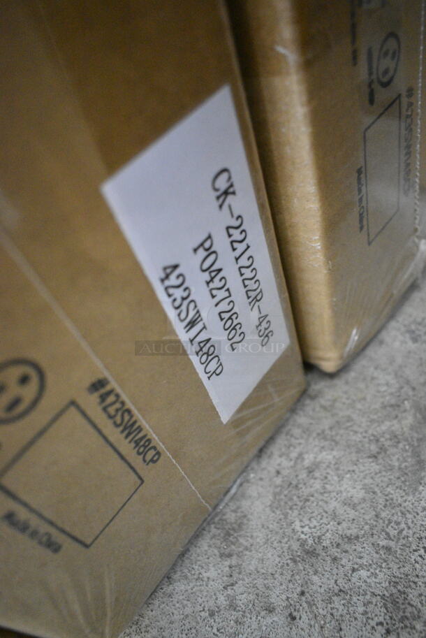 2 BRAND NEW IN BOX! ServIt 423SWI48CP Stainless Steel Commercial 48" High Wattage Strip Warmer with Infinite Controls. 120 Volts, 1 Phase. 2 Times Your Bid! - Image 3 of 4