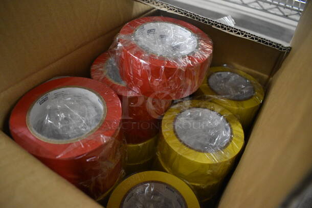 ALL ONE MONEY! Lot of Uline Vinyl Safety Tape Rolls - Image 2 of 3