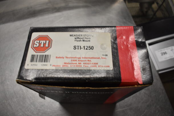 BRAND NEW IN BOX! STI Stopper II Series Fire Alarm. 7x3.5x10 - Image 3 of 4