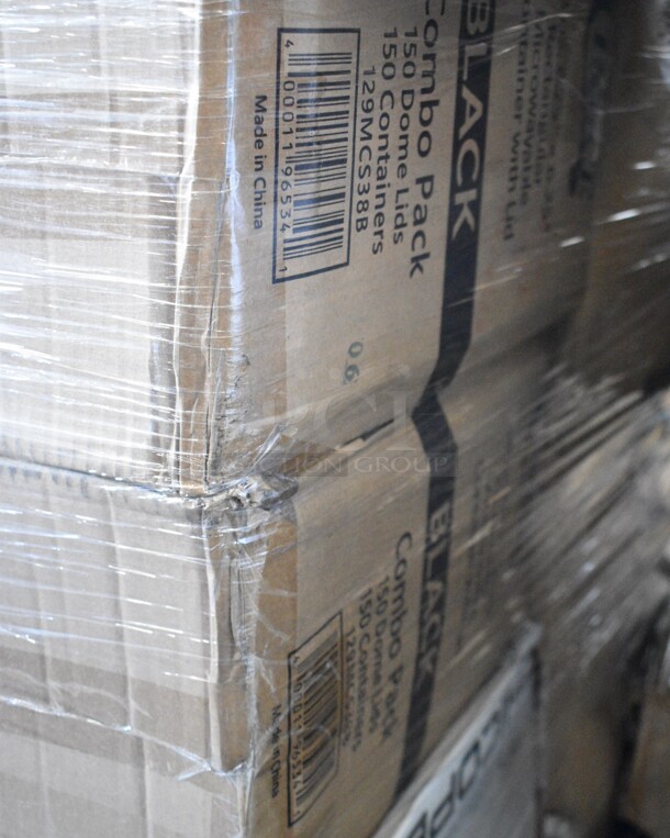 33 BRAND NEW! Boxes Including 901STACKECST Vulcan STACK/E-CST Electric Convection Oven Stacking Kit with Casters, 347RP9WHSS Visions Wave 9" White Plastic Plate - 180/Case, 245T150BRNBL Baker's Lane 2" x 3" Chocolate Brown Small Tulip Baking Cup - 1000/Case, 5005DNAPFLTE Choice 14" x 14" White Linen-Feel Flat-Packed Dinner Napkin - 1000/Case, 126994 Plastic Lid, 2 Box 79516ESWHWHT Emperor's Select 16 oz. White Paper Take-Out Container with Wire Handle - 500/Case, 433WH16612C Choice 16" x 6" x 12" White Paper Customizable Shopping Bag with Handles - 250/Case, 129MCS38B Choice 38 oz. Black Rectangular Microwavable Heavy Weight Container with Lid 8 3/4" x 6 1/4" x 2" - 150/Case, Nylon Hairnet Cap, 433NHT101H Choice 1/6 Standard Size White "Thank You" Medium-Duty Plastic T-Shirt Bag - 1000/Case, 500TW7 Choice 7 oz. Translucent Thin Wall Plastic Cold Cup - 2500/Case, 128HD16COMBO Choice Heavy Duty 16 oz. Microwavable Translucent Plastic Deli Container and Lid Combo Pack - 240/Case, 127RD12BULK Choice 12 oz. Customizable Microwavable Translucent Round Deli Container - 500/Case, 127RD16BULK Choice 16 oz. Customizable Microwavable Translucent Round Deli Container - 500/Case, Dart C53PST1 ClearSeal Hinged Lid Plastic Container 5 3/8" x 5 1/4" x 2 5/8" - 500/Case, 500TW12 Choice 12 oz. Translucent Thin Wall Plastic Cold Cup - 1000/Case. 33 Times Your Bid!   - Image 12 of 12