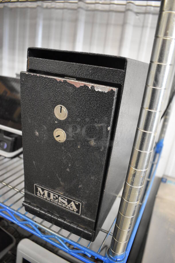 Mesa Black Metal Safe. 6x9x12 - Image 3 of 3