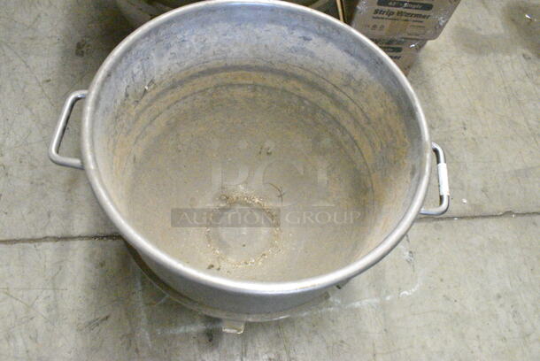 3 Metal Mixing Bowls Including Hobart VMLH30 30 Quart, 40SSAT, Hobart VML80 80 Quart. 3 Times Your Bid!  - Image 7 of 12