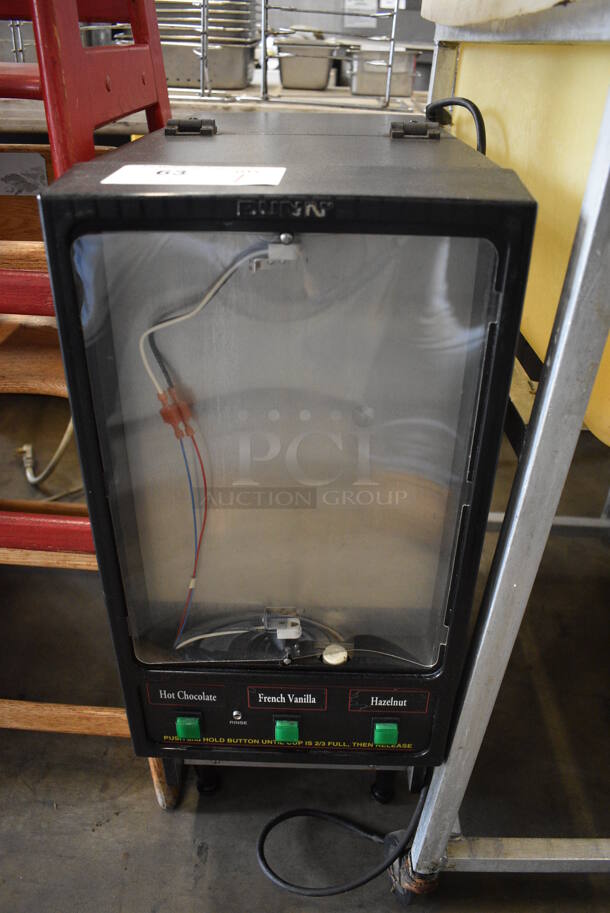Bunn Metal Commercial Countertop Cappuccino Machine. 11x23x30