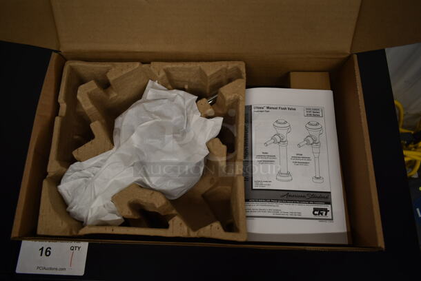 LIKE NEW! American Standard 6145051.002 Ultima Exposed Manual Diaphragm Urinal Flush Valve - 0.5 GPF - Image 3 of 7