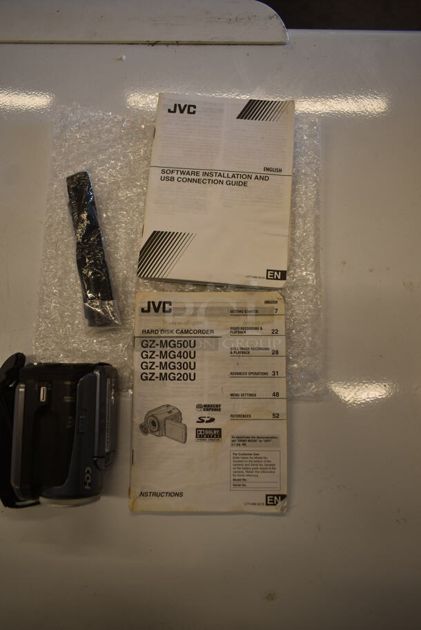 JVC GZ-MG20U Hard Disk Camcorder.  - Image 3 of 9
