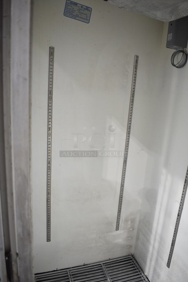 Leader Metal Commercial 2 Door Reach In Cooler Merchandiser. 115 Volts, 1 Phase. Cannot Test Due To Damaged Plug - Image 8 of 9