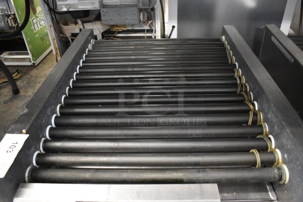 2017 Star Model 45STBDE Stainless Steel Commercial Countertop Hot Dog Roller Grill w/ Bun Storage Bin. 120 Volts, 1 Phase. 24x28.5x12. Tested and Gets Warm But Rollers Do Not Move - Image 5 of 5