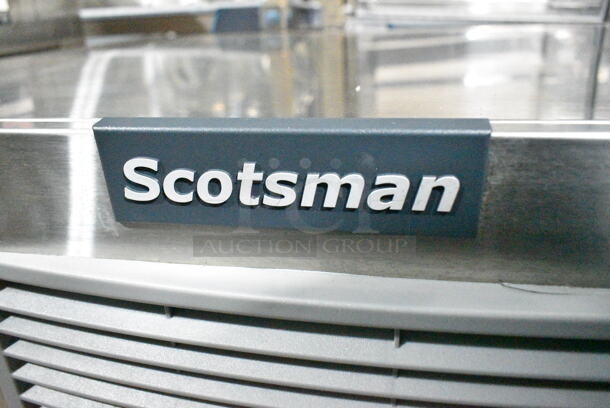 BRAND NEW SCRATCH AND DENT! 2023 Scotsman MC1030MA-32A Stainless Steel Commercial Ice Machine Head. 208/230 Volts, 1 Phase. Goes GREAT w/ Lots 165 and 173! - Image 3 of 6